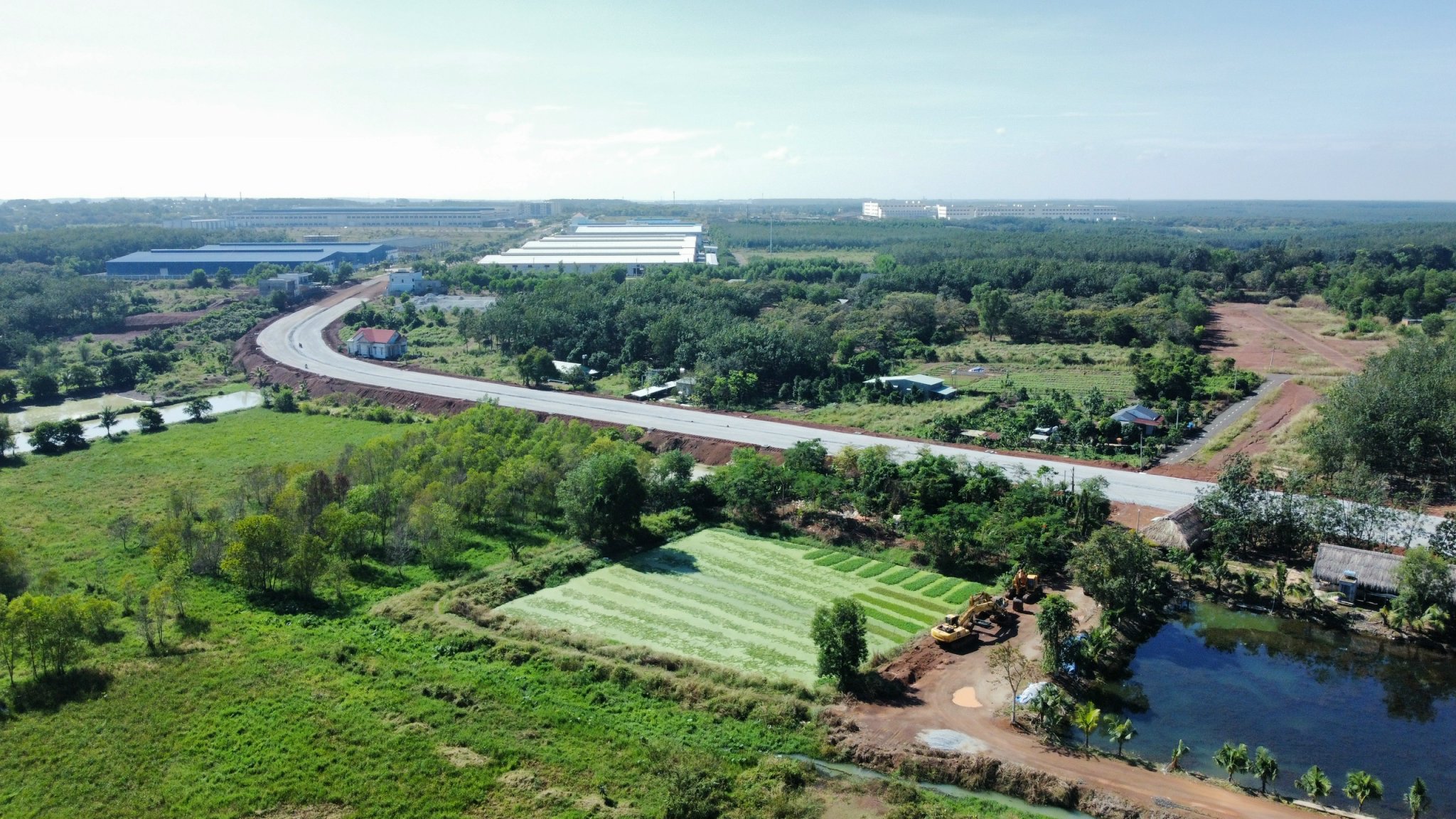 ĐT741: Huyết mạch phát triển công nghiệp và đô thị
